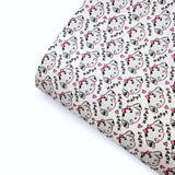 Happy Dalmatian Pup Premium Faux Leather Fabric