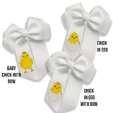 DTF MINI BOW TRANSFERS- LITTLE CHICKS- 3 STYLES