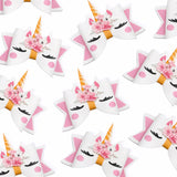 Uma The Pretty Unicorn Faux Leather DIY Hair Bow Loops & Craft Cutout Sheets