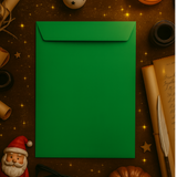 GREEN A4 ENVELOPES