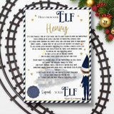 TRAIN NAVY ELF LETTER ARRIVAL LETTERS 2025