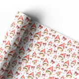 POLKA DOT CUTE RED ELFIE | PREMIUM LEATHERETTE FABRIC