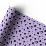 CUTIE BLACK CAT | PREMIUM LEATHERETTE FABRIC