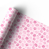 PINK PUMPKIN PARTY | PREMIUM LEATHERETTE FABRIC