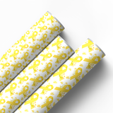 FLORAL ENDOMETRIOSIS AWARENESS | PREMIUM LEATHERETTE FABRIC