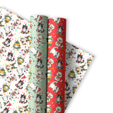 CHRISTMAS CATS | PREMIUM LEATHERETTE FABRIC