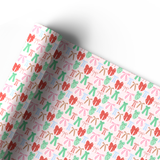 FESTIVE BOWS | PREMIUM LEATHERETTE FABRIC