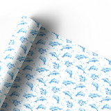DOLPHIN FRIENDS | PREMIUM LEATHERETTE FABRIC