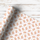 BABY GIRL GINGERBREAD | PREMIUM LEATHERETTE FABRIC