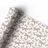 TARTAN RIBBON BOWS | PREMIUM LEATHERETTE FABRIC