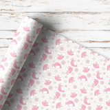 PINK-MAS SANTA BOW HATS | PREMIUM LEATHERETTE FABRIC