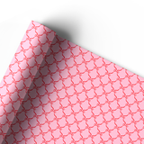 LITTLE RED RIBBONS | PREMIUM LEATHERETTE FABRIC