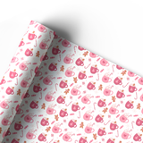 PINK HOT COCOA | PREMIUM LEATHERETTE FABRIC