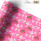 VALENTINES DAY PINK | PREMIUM LEATHERETTE FABRIC