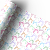CANDY RIBBON BOWS| PREMIUM LEATHERETTE FABRIC - Eliza Henri