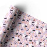 SPOOKY BUT CUTE- LAVENDER | PREMIUM LEATHERETTE FABRIC