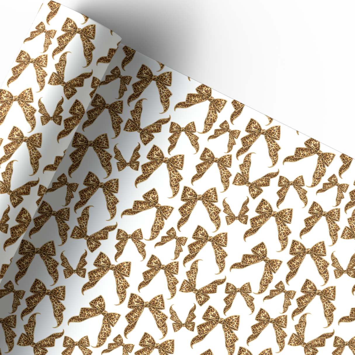 LEOPARD GIRL RIBBON BOWS | PREMIUM LEATHERETTE FABRIC - Eliza Henri