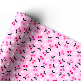 LOVE AT FIRST CHERRY | PREMIUM LEATHERETTE FABRIC