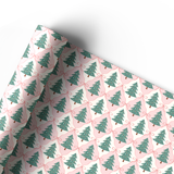CHRISTMAS TREE COQUETTE BOWS | PREMIUM LEATHERETTE FABRIC