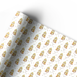 FESTIVE OWL | PREMIUM LEATHERETTE FABRIC