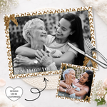 MOTHERS DAY- LEOPARD BOWS CUSTOM PHOTO MESSAGE- PREMIUM LEATHERETTE PLACEMAT - Eliza Henri