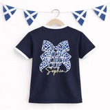 CUSTOM DTF TRANSFER- WORLD CUP 2026- SCOTLAND BOW- BACK FOOTBALL SHIRT