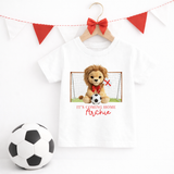 CUSTOM DTF TRANSFER - IT'S COMING HOME- LION IN GOAL