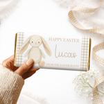 HAPPY EASTER- NEUTRAL BUNNY- CHOCOLATE WRAPPERS - Eliza Henri