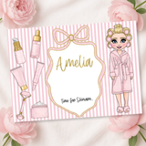 PERSONALISED FAUX LEATHER BEAUTY MATS | WOMEN'S SKINCARE EDITION