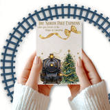 NORTH POLE EXPRESS BLANK STORY BOOKLETS- PREMIUM CARD