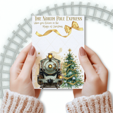 NORTH POLE EXPRESS BLANK STORY BOOKLETS- PREMIUM CARD