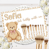 PERSONALISED FAUX LEATHER MAKE UP MATS | GET TEDDY WITH ME