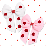 DTF MINI BOW TRANSFERS- MINI ROSE SET