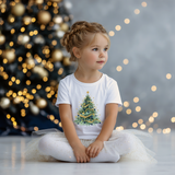 DTF TRANSFER | NAVY CHRISTMAS TREE