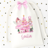 DTF TRANSFER | PRETTY PINK NUTCRACKER CHRISTMAS