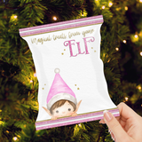 DIY TREAT PACKET- PINK MAGICAL ELF TREATS
