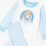 CUSTOM DTF TRANSFER | WHEN I WAKE UP- PRE-SCHOOL TEDDY BLUE