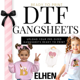 CUSTOM DTF GANG SHEET- UPLOAD READY TO PRINT GANGSHEET