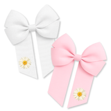 DTF MINI BOW TRANSFERS- DAISY FLOWERS- PACK OF 3
