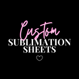 CUSTOM SUBLIMATION - A4 SHEET - Eliza Henri