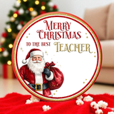 SANTA TEACHER TUBS | CHOCOLATE TUB DECALS