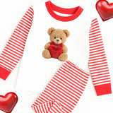 DTF TRANSFER | FLUFFY RED TEDDY BEAR