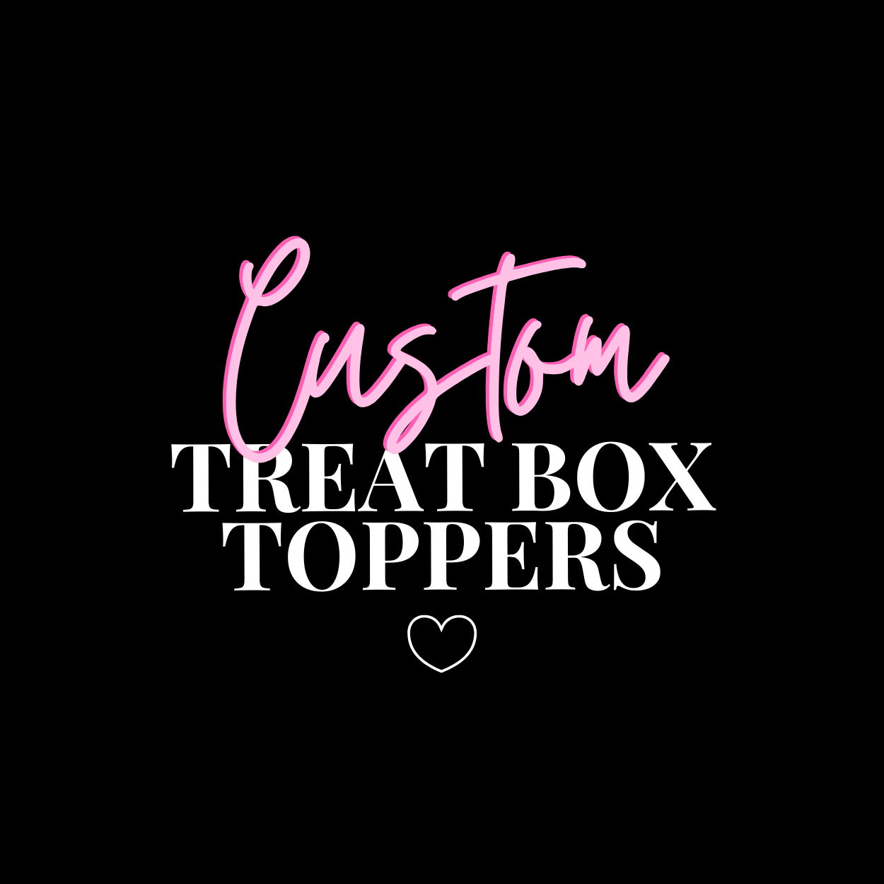 CUSTOM PRINTED TREAT BOX STICKERS- SOLVENT OR UV - Eliza Henri