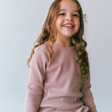 VELVET MOCHA RIBBED LOUNGE SETS- UNISEX PYJAMAS