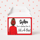 BACK TO SCHOOL DOLLY TREAT BOX LABELS- GIRLS UNIFORM