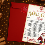 LETTER FROM SANTA - 2025 STANDARD EDITION- A4 PREMIUM CARD