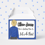 BACK TO SCHOOL DOLLY TREAT BOX LABELS- BOYS UNIFORM