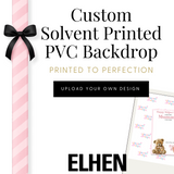 CUSTOM SOLVENT PRINTED PVC BACKDROP