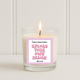 CUSTOM SOLVENT CANDLE STICKERS