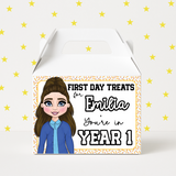 BACK TO SCHOOL TREAT BOX LABELS- CUSTOM SCHOOL DOLLY'S